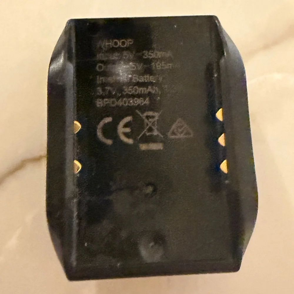 Whoop 3.0 charger working